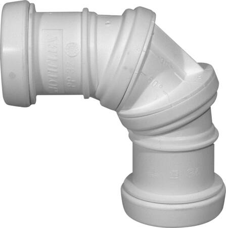 Purus Jotiflex Bøjning 32Mm Hvid