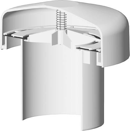 Purus Vakuumventil Abs 50Mm