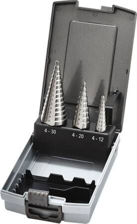 Thürmer Tools Trappeborssæt 4-12/4-20/4-30Mm