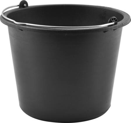 Solar Spand 12L Sort Med Metalhank