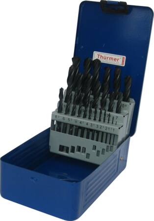 Thürmer Tools Borsæt 1-13Mm 0,5 Hss Slebet