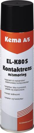 Kema Kontaktrens El-K80S Smør. 400Ml