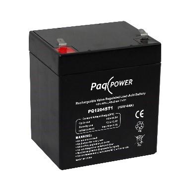 Solar Select Paqpower Blybatteri 12V/4,5Ah T1