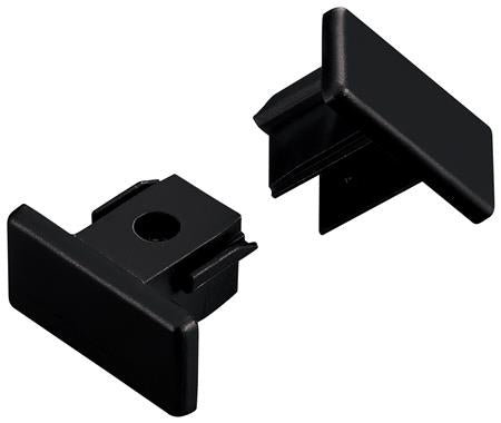 Solar Light Square 1F 230V Endestykke Sort