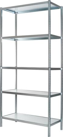 Raaco Reol 340X920X2000Mm Med 5 Hylder