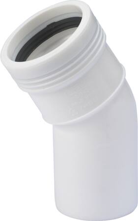 Wavin Wavin Pp Bøjn 30Gr 32Mm M/1Mf Hvid