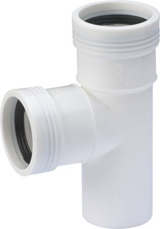 Wavin Wavin Pp 50/50X88,5Gr Grenrørhvid