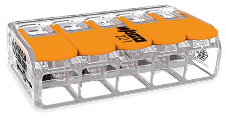 Wago Wago Samlemuffe 5X0,5-6Mm2 Transparent - 15 Stk.