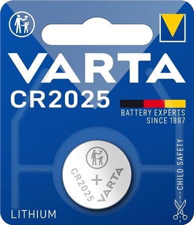 Varta Batteri Cr2025 3,0V 170Mah