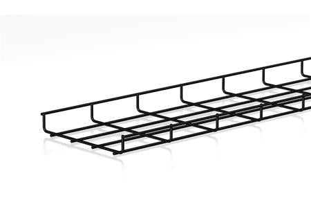 Solar Plus Gitterbakke 35/200 Mm Sort Bk8 Ø4,0 - 3 Meter