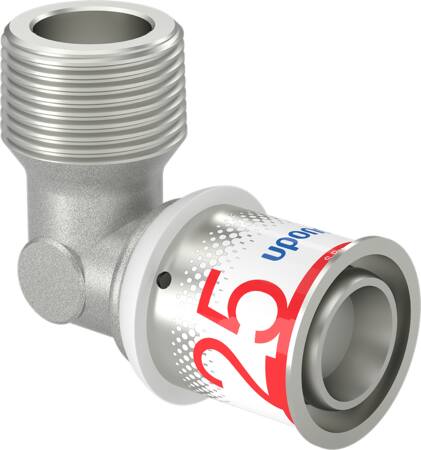 Uponor Pres Vinkel M/Nippel 25X3/4"