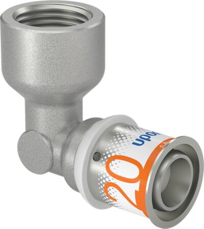 Uponor Pres Vinkel M/Muffe 20X1/2"