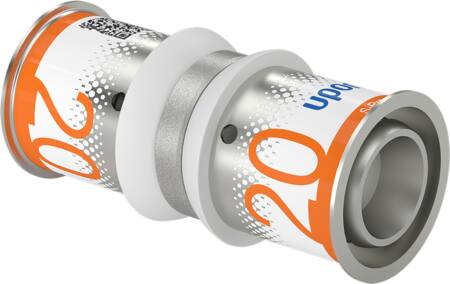 Uponor Pres Dobbelt Muffe 20-20