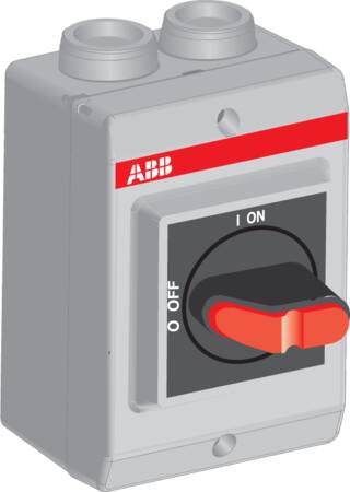 Abb Sikh.Afbr. 3P 16A M20 Sort Greb