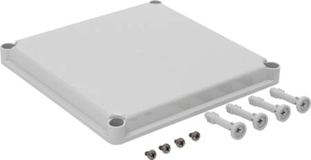 Fibox Dæksel 280X280X30Mm Grå