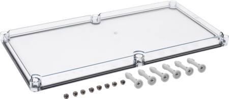 Fibox Dæksel 560X280X30 Klar Polycar.