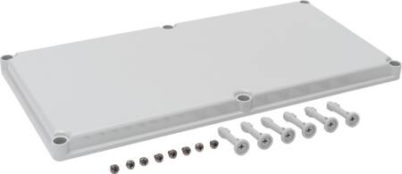 Fibox Dæksel 560X280X30 Grå Polycar.