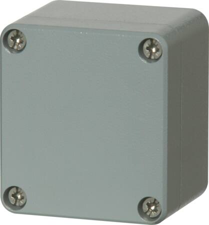 Fibox Kasse 66X60X46 Aluminium Grå