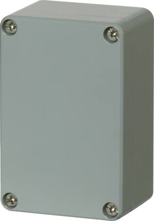 Fibox Kasse 66X100X46 Aluminium Grå