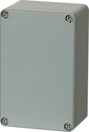 Fibox Kasse 81X127X57 Aluminium Grå
