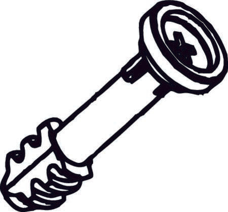 Fibox Krævskrue Ek Og Solid