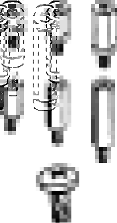 Fibox Montageskrue 6X11 Selvskærende