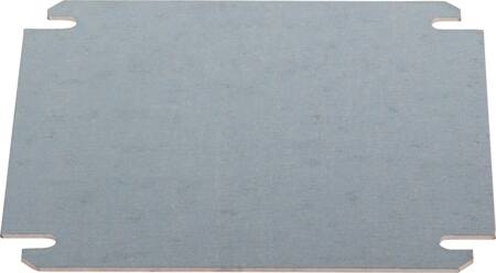 Fibox Montageplade Solid Ekhvt