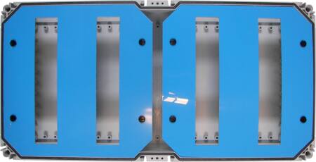 Fibox Kassebund 640X320X130Mm Med 4 Rk. Din