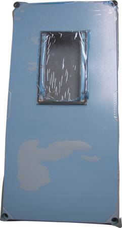 Fibox Ekin6305-R,Dæk M Rude640X320X50