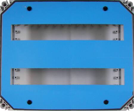 Fibox Kassebund 320X440X130Mm Med 2 Rk. Din