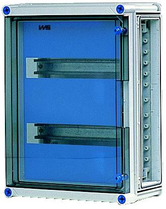 Fibox Kassebund 320X320X130Mm Med 2 Rk. Din