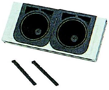 Fibox F320-2K,Kabelfl.Str.320 Ø2X75