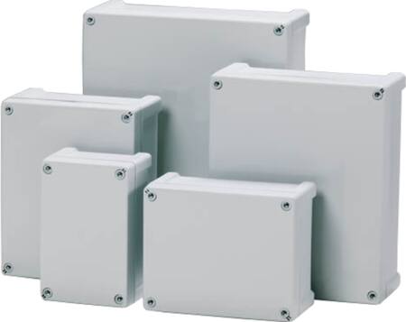 Fibox Kasse 240X191X107 Abs Med Gråt