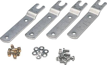 Fibox Vægbeslag, Stål A2, Sæt Af 4 Stk