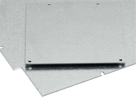 Fibox Montageplade Forzink. Stål 249X