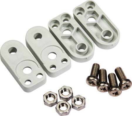 Fibox Vægbeslag Sæt Til Ek Og Solid