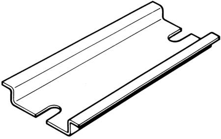 Fibox Din-35 Skinne 35X100X7,2 Miv10