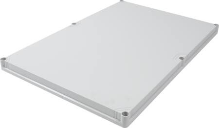 Ensto Cubo Låg Grå 400X600X30Mm Polyc