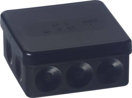 Abb Forgreningsdåse Sort/Ip65 Ap9
