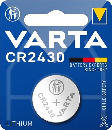 Varta Batteri Cr2430 3,0V 280Mah