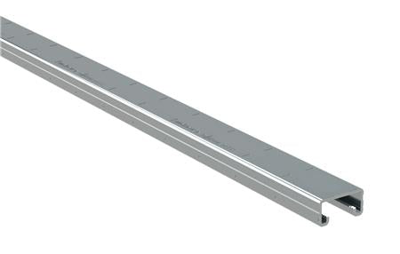 Walraven Profilskinne 41X21 Glat Send - 6 Meter