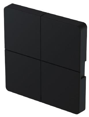 Sg Armaturen Smart Push Afdækning I Sort