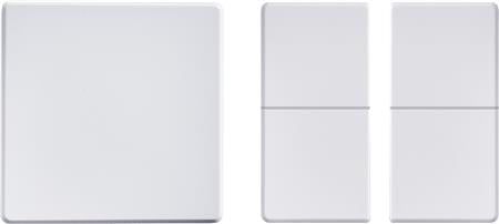 Sg Armaturen Leddim Smart Push Ii Sæt Tangenter Hvid