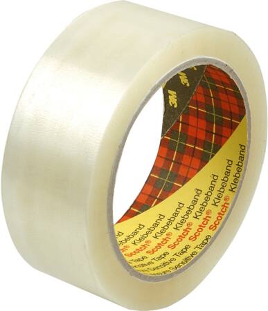 3M Tape T/Emballage Klar 50Mmx66M