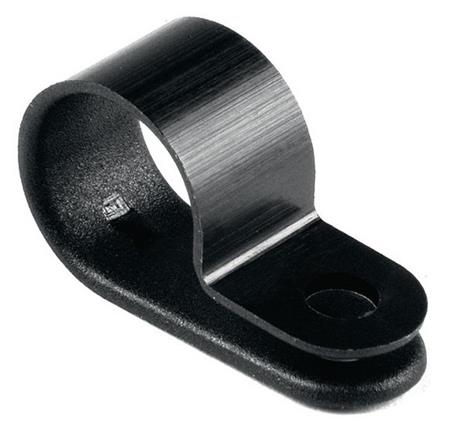 Hellermanntyton Kabelbøjle Sort Ø6,5Mm H3P - 100 Stk.