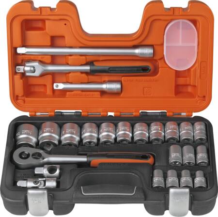 Bahco Topnøglesæt 1/2" 24 Dele