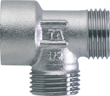 Ta Fpl T-Stykke Nippel/Nippel/Muffe 1/2"
