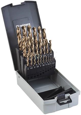 Thürmer Tools Borsæt 1-13Mm Hss-Co M/0,5 Sp Rustfri St