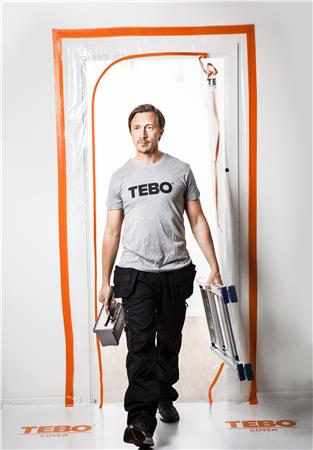 Andersen & Nielsen Cover Dør Med Lynlås, L-Åbning 2,2X1,12