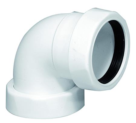 Purus Hvid Afløbsvinkel 1 1/2" X 40Mm
